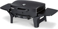 Enders Gasgrill Urban II Pro, barbecue da tavolo, funzione grill, cottura e forno, 2 bruciatori in acciaio inox, con termometro per grill, barbecue da balcone e campeggio, corpo in alluminio pressofuso, griglia in ghisa, #2062