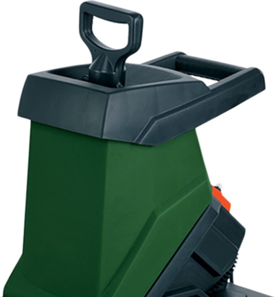 Gardebruk® Gartenhäcksler 3100 W max. 40 mm Aststärke Elektrisch 50 L Robuste Auffangbox Messerhäcksler Schredder Holz