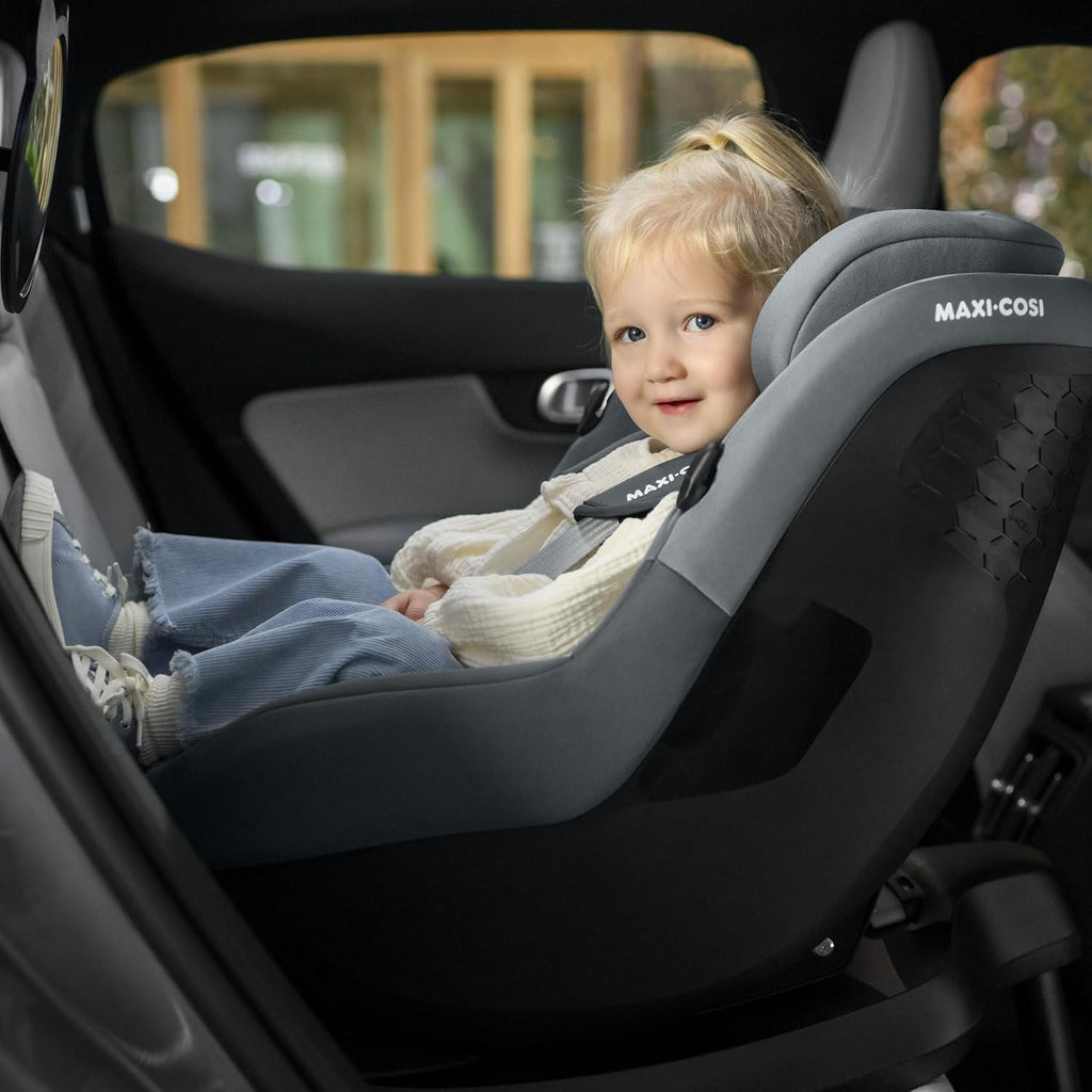 Maxi-Cosi Pebble 360 Pro, Seggiolino auto reclinabile SlideTech, da 0 a 15 mesi, da 0 a 13 kg, da 40 a 87 cm, per i seggiolini auto girevoli FamilyFix 360 Pro, G-CELL Side Impact Protection, Tonal Graphite