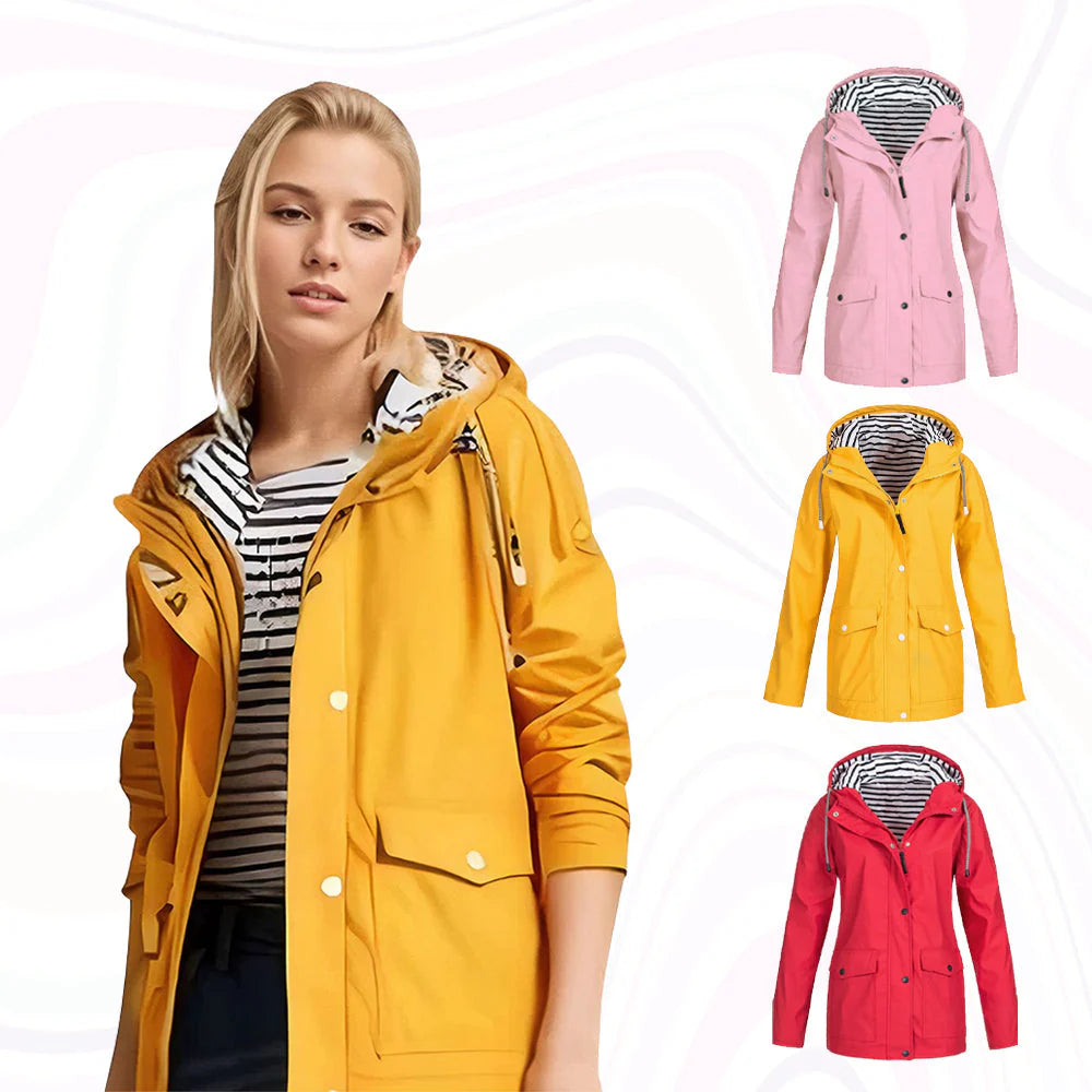 Wasser- und winddichte Jacke für Damen