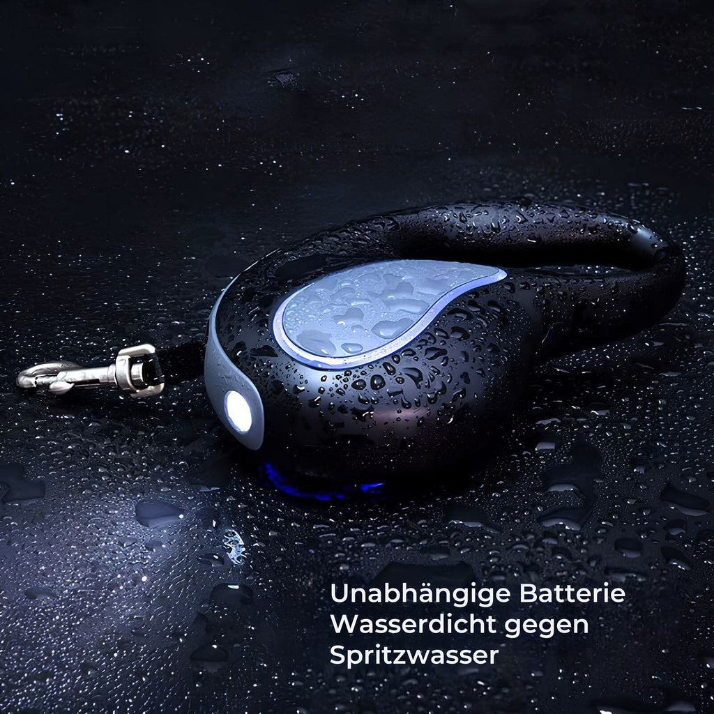 LED-Hundeleine – Einziehbare und beleuchtete Trainingsleine für sicheres Gassi gehen