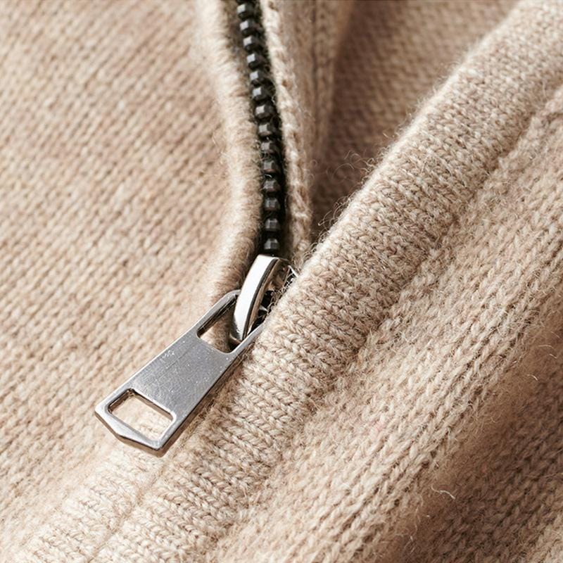 Pullover mit halbem Reiverschluss für Herren