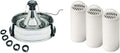 PetSafe Drinkwell 360 Fontana per Cani e Gatti, Fontana per Gatti da 3,8 Litri, Fontana in Acciaio Inossidabile e Filtro a Carbone Attivo per Fontana Drinkwell 360, Filtro di Ricambio per PetSafe, Confezione da 3