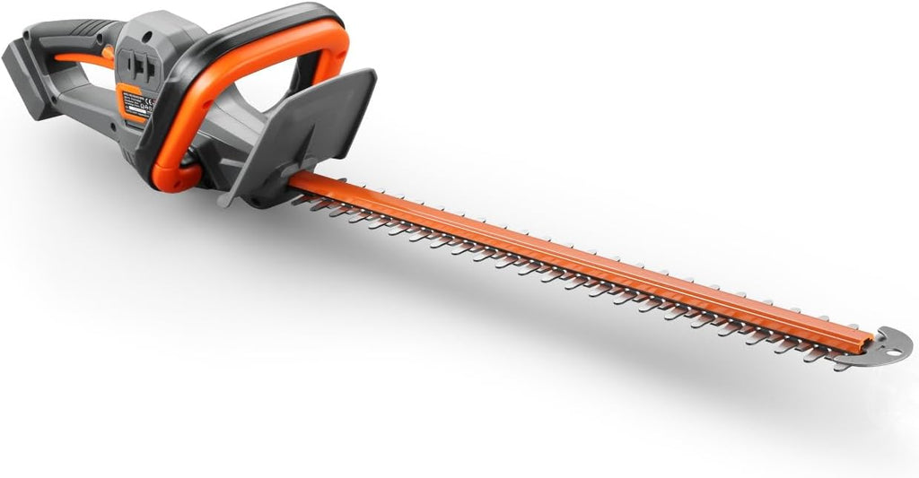 FUXTEC Heckenschere 20V inkl. Akku FX-E1HS20 Elektrischer Heckentrimmer mit Li-Ionen Batterie und Ladegerät – Schnittlänge 52 cm