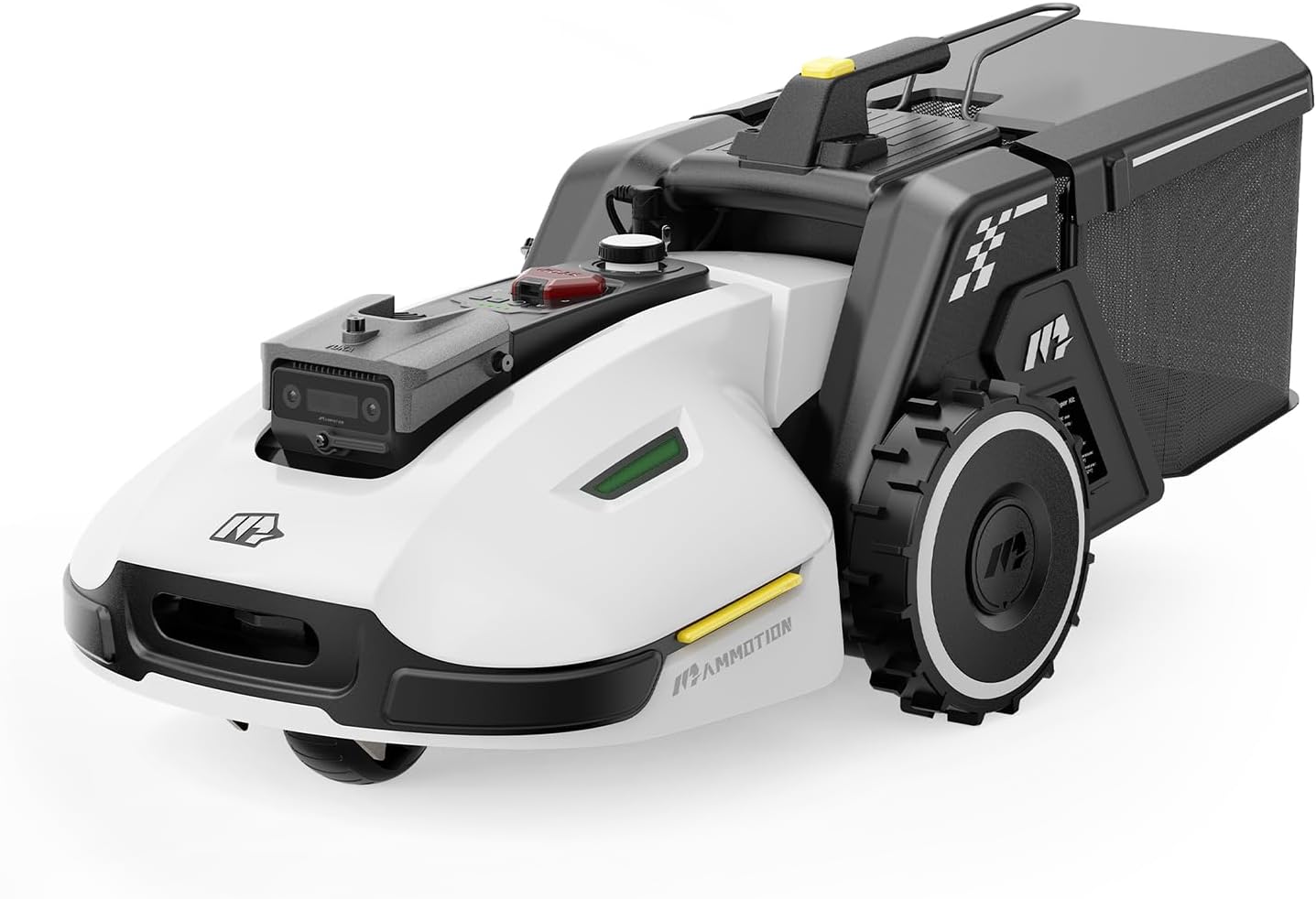 MAMMOTION YUKA Mini 500 Robot Rasaerba senza Filo Perimetrale, NetRTK+Vision, Nessuna Antenna RTK Necessaria, Mappatura Automatica, Consigliato 500m², Max 700m², con Modulo 4G, Pendenza 50%