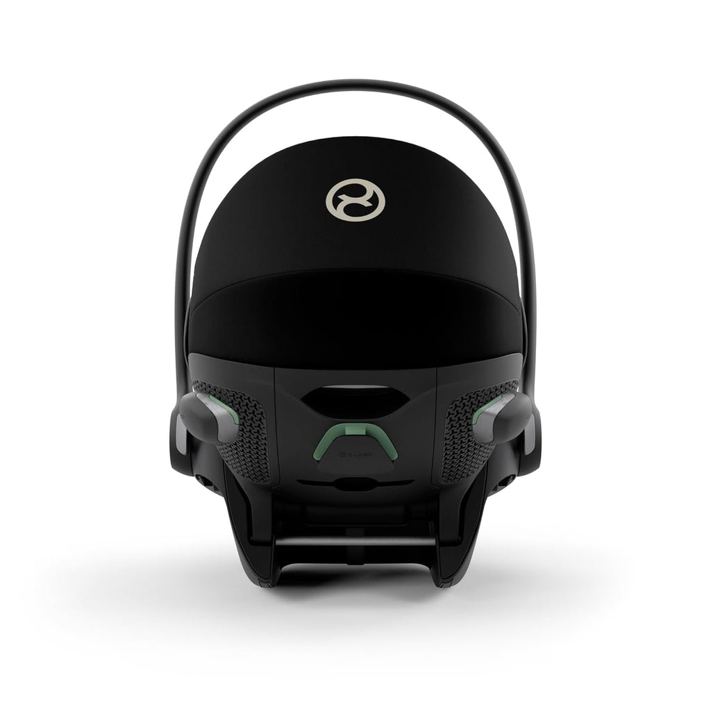 Cybex Gold Kinderwagen Beezy mit One-Pull Harness, Ab Geburt bis ca. 4 Jahre (max. 22 kg), Kompakt und ergonomisch, Magic Black (Schwarz mit schwarzem Rahmen)