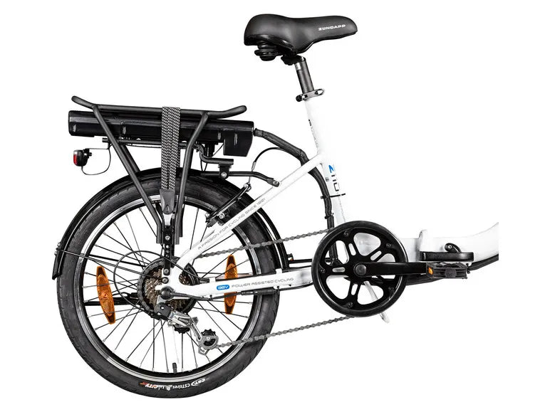 Bici pieghevole elettrica »Z110«, 20 pollici, StVZO, telaio ribassato