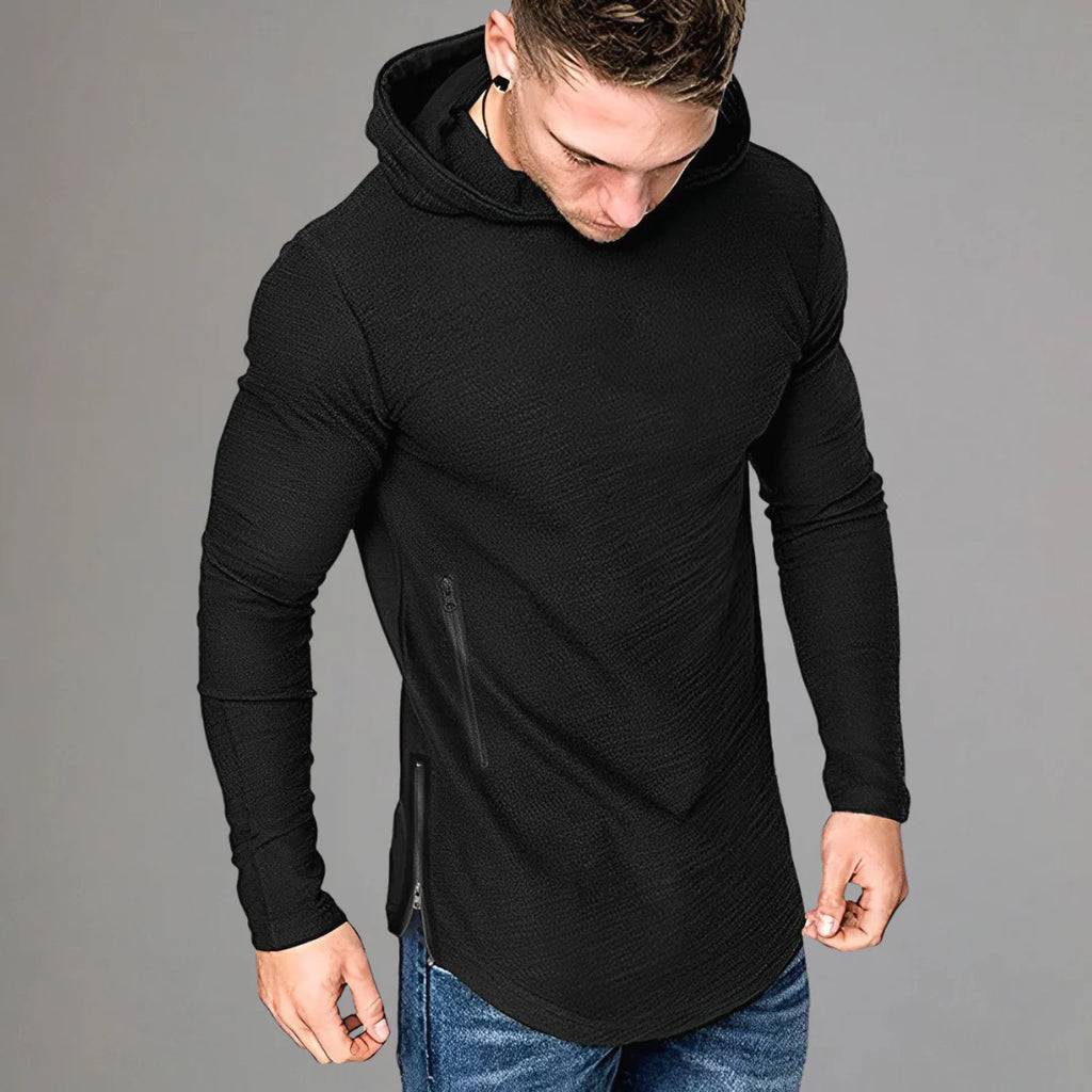 Lozenda - Felpa sportiva da uomo con cappuccio UrbanX