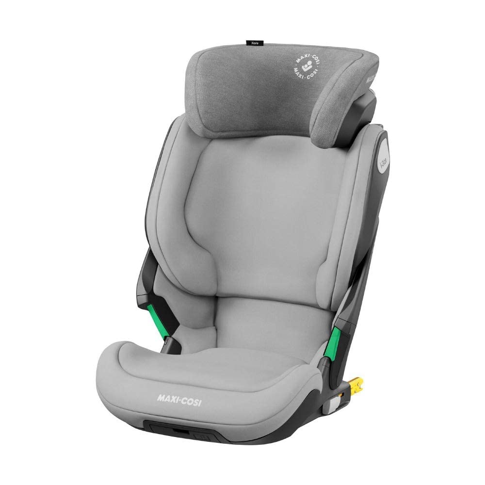 Maxi-Cosi Kore i-Size Seggiolino Auto, 3,5–12 anni, 100–150 cm, Seggiolino ISOFIX, Altezza/larghezza regolabile, Side Protection System Plus, Installazione facile e veloce, Authentic Graphite
