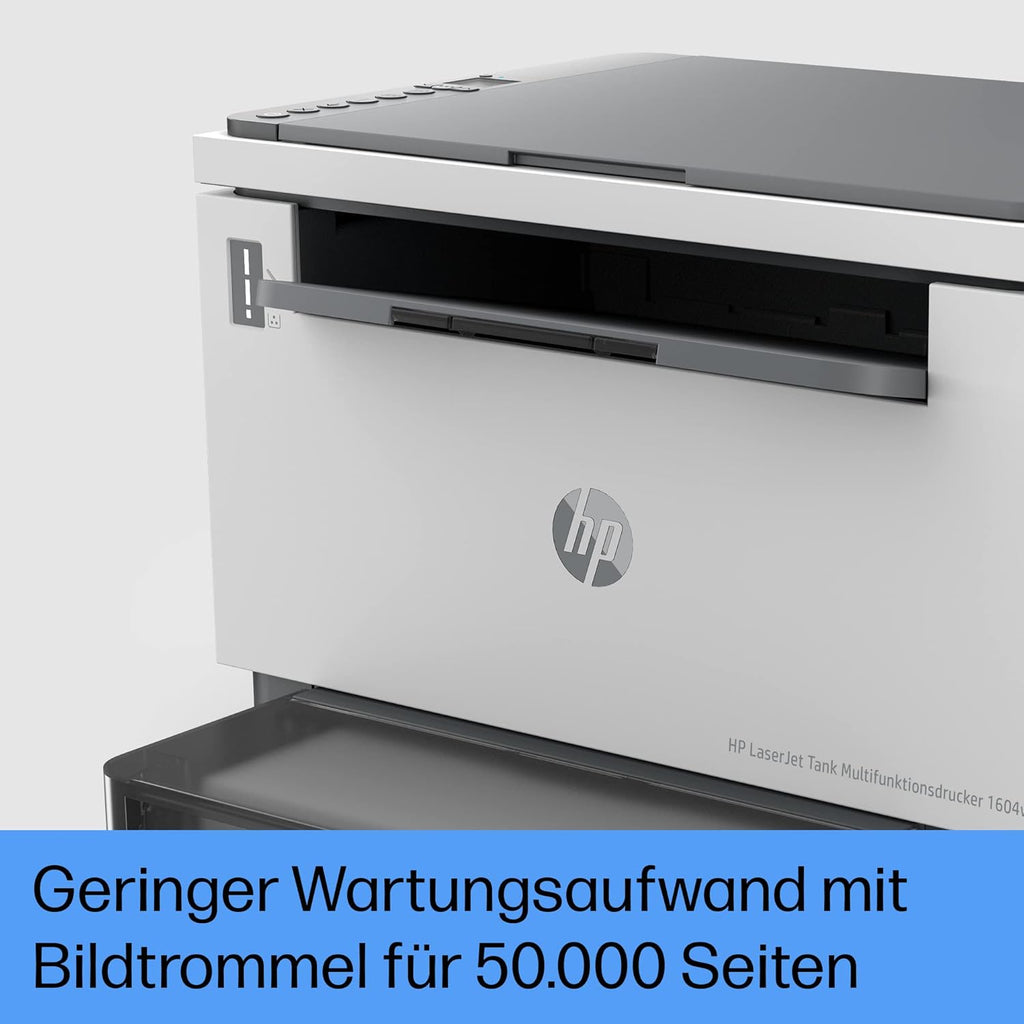 HP Laserjet Tank MFP 2604dw Laserdrucker, Drucker, Scanner, Kopierer, HP Smart App, inklusive Original HP Toner für bis zu 5000 Seiten, 23 Seiten/Min, beidseitig drucken, bis 600 x 600 DPI, Monochrom