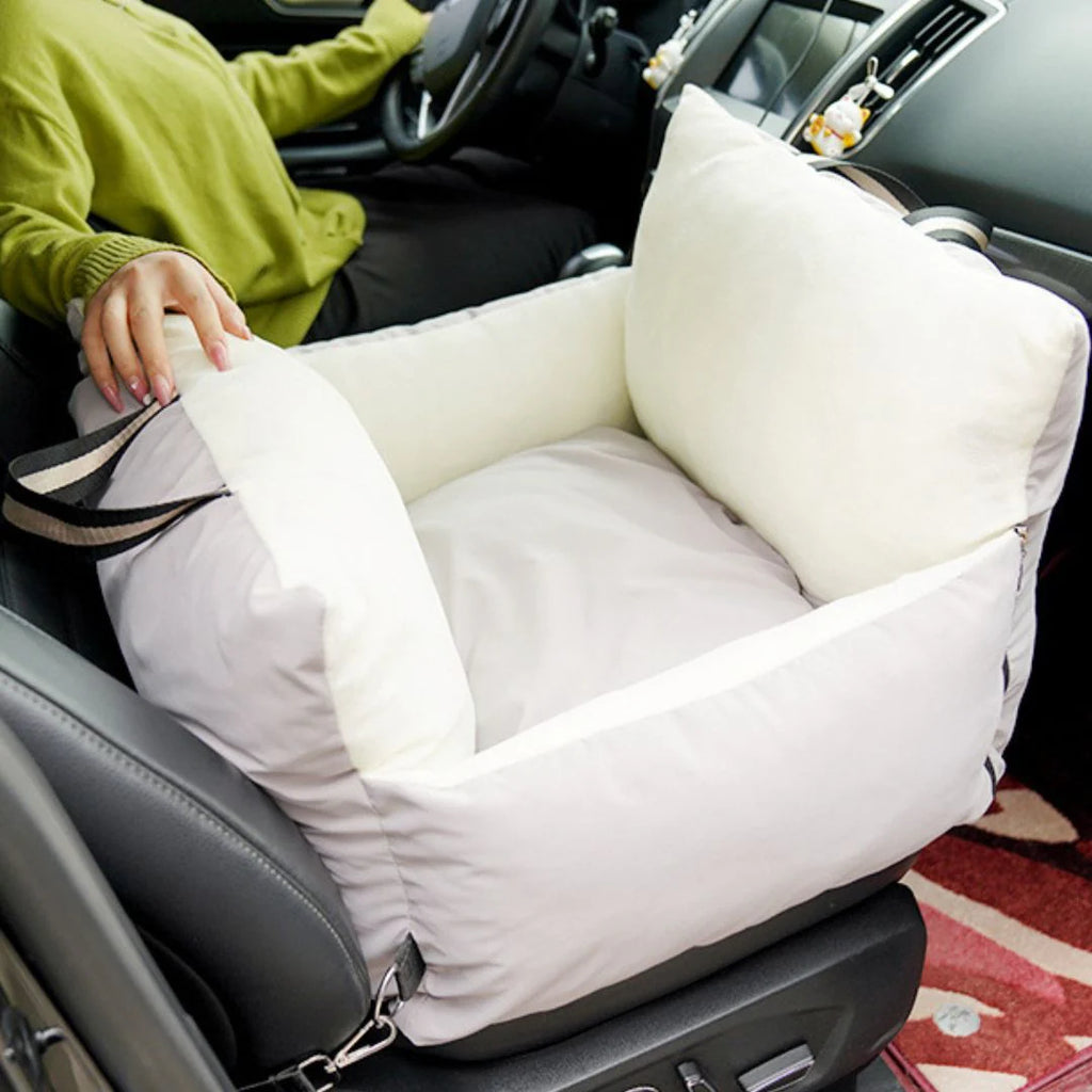 Seggiolino Auto Premium per Cani – Compagno di Viaggio Sicuro e Confortevole per il Tuo Cane