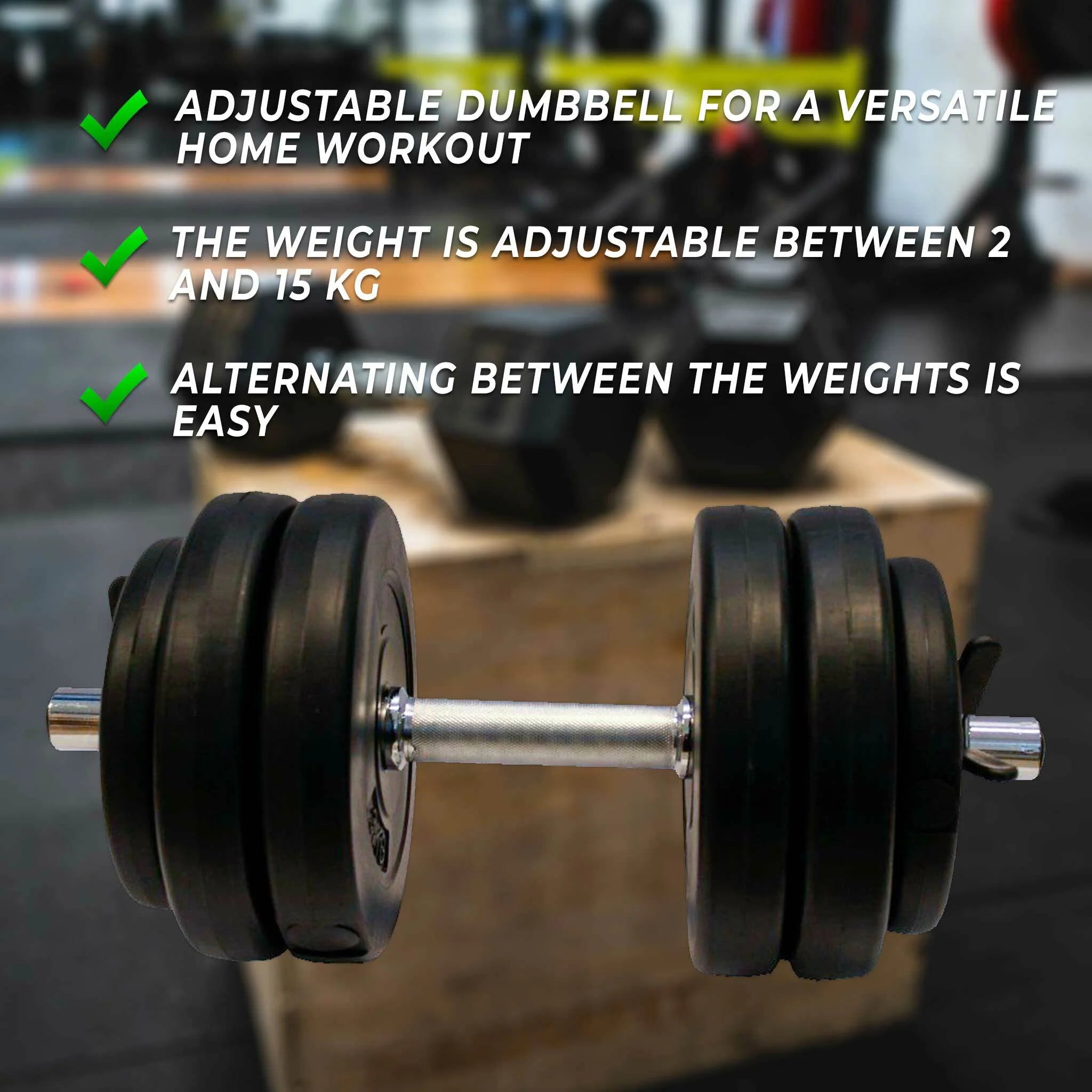 Manubrio Regolabile Fit'n Shape 15kg