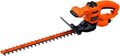 Black+Decker Tagliasiepi Elettrico BEHT201 (420W, lama 45 cm, taglio 16 mm, impugnatura a T e protezione trasparente, per piccole siepi)