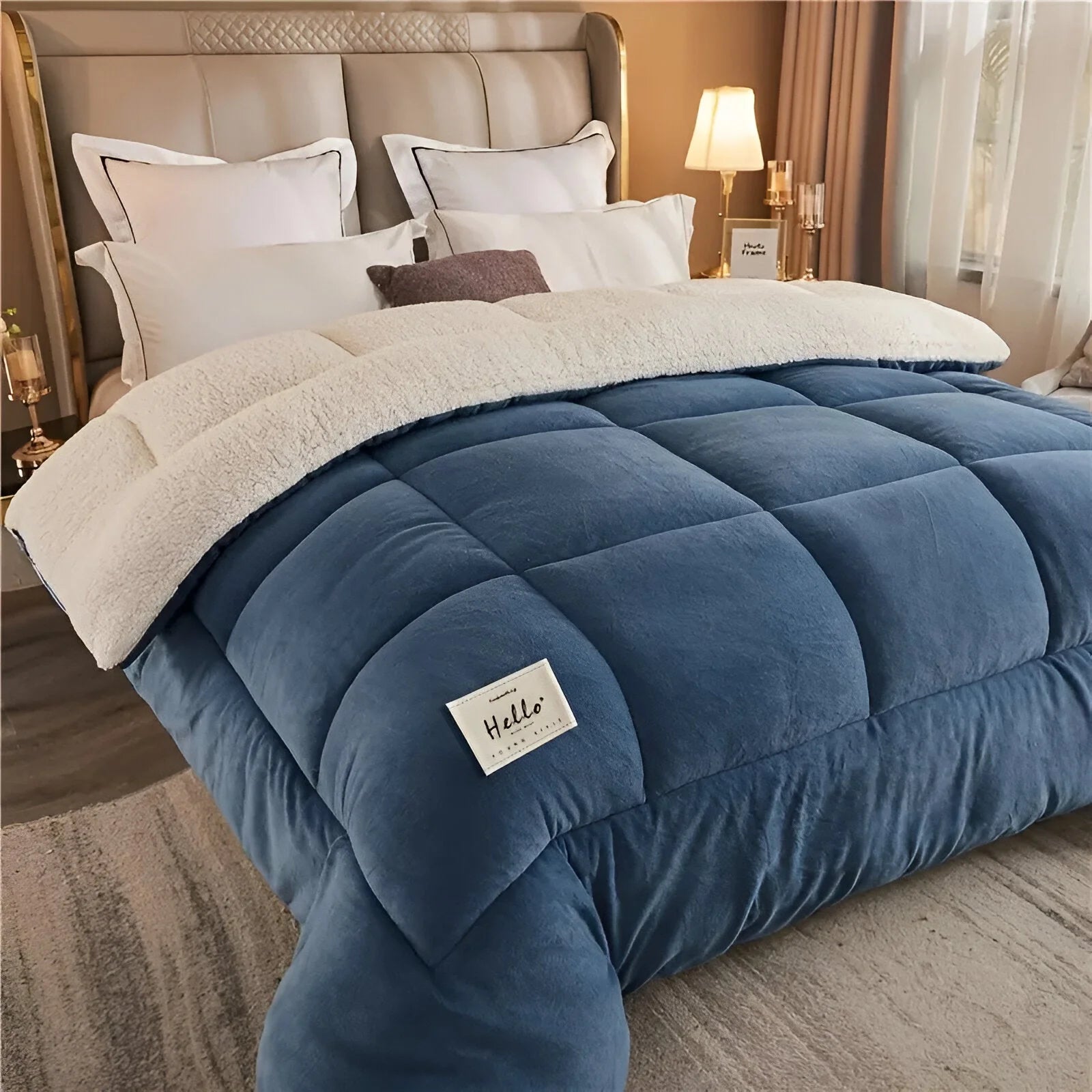 Soffice Coperta in Pile – Lussuosa Coperta per il Massimo Comfort e Accoglienza