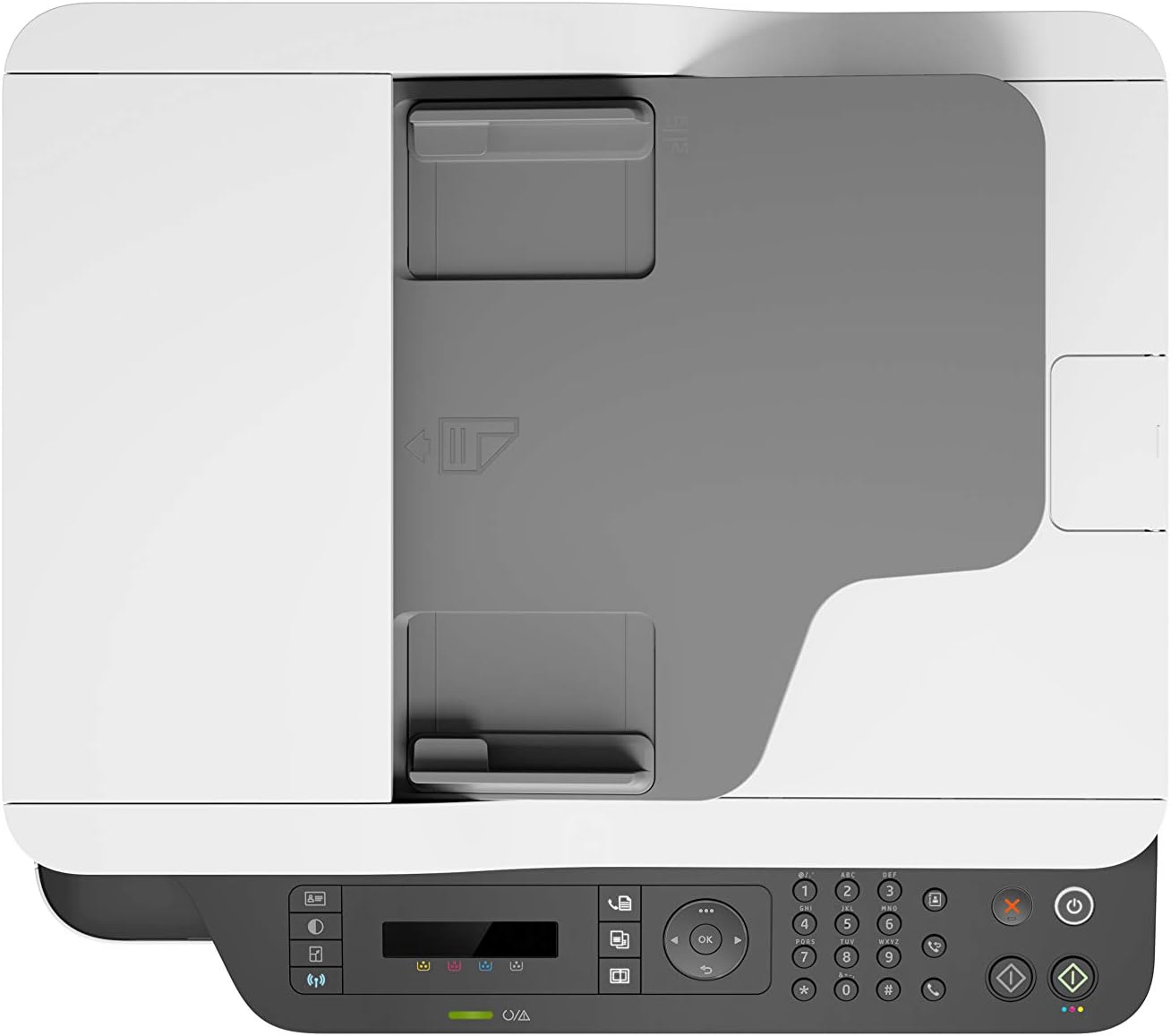 HP Color Laser MFP 179fwg Stampante multifunzione laser a colori, Stampa, Copia, Scansione, Fax, Alimentatore automatico di documenti, Wi-Fi, Ethernet, USB, App HP Smart