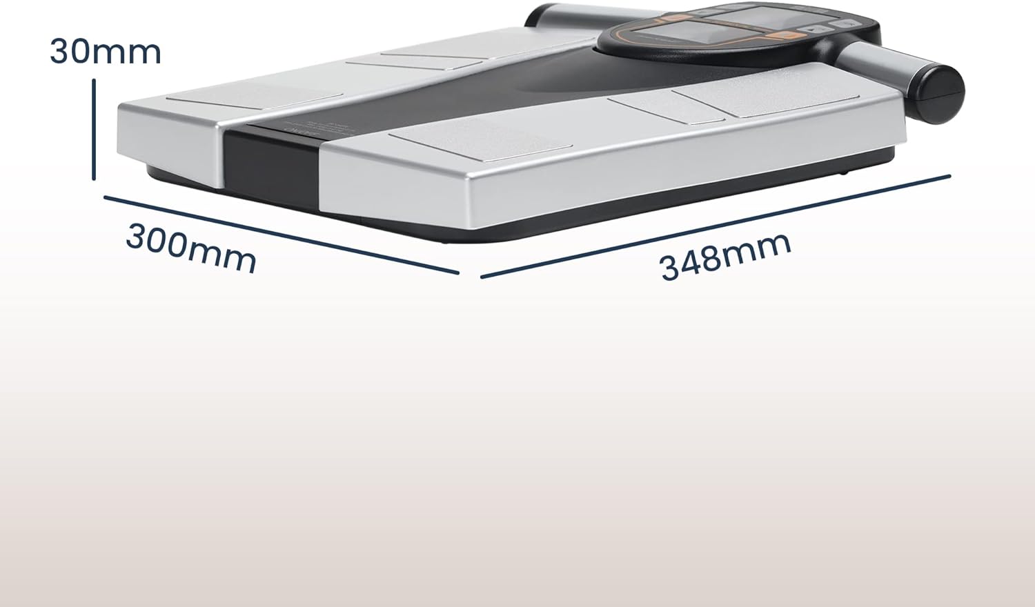 TANITA BC-545N Bilancia di composizione corporea segmentale Valori misurati per parte del corpo su display 10 misurazioni Argento | Confezione da 1