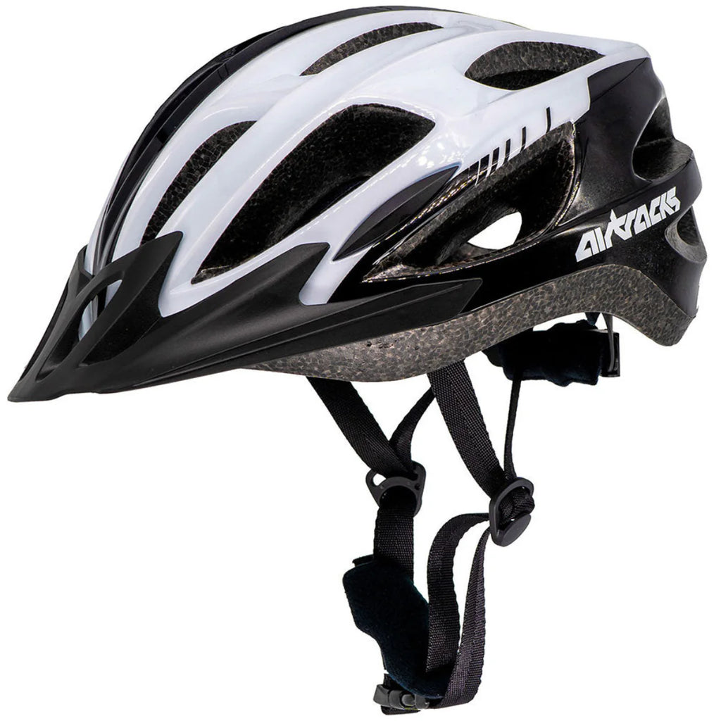 Casco Bici Master RD-10 Nero-Bianco - Uomo e Donna