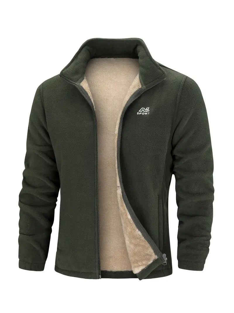 Billy - Warme Stehkragen-Fleecejacke