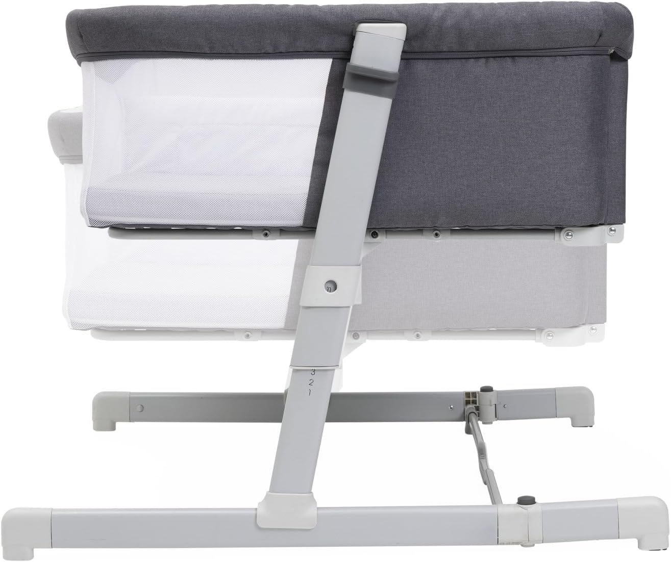 Chicco Next2Me Essential Lettino fianco letto per neonati, Sostenibile, Compatibile con diversi letti, Regolabile in altezza, Inclinabile, Buona circolazione dell'aria, Materasso e borsa inclusi, 0-6 mesi