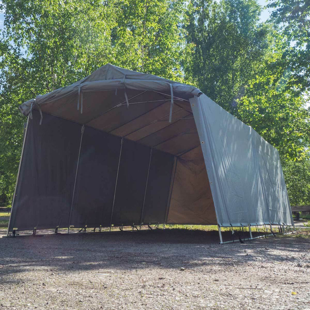 Fornorth Zeltgarage 3,2x6m, Hellgrau