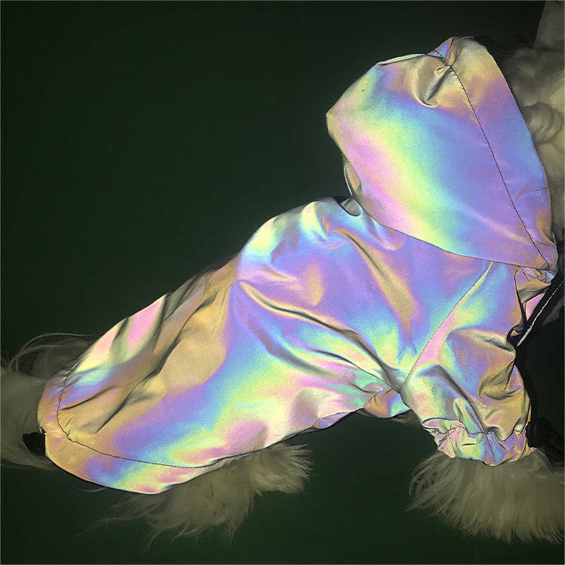 Reflektierende Hunde-Winterjacke mit Extra Wrmeisolierung – Ideal für kalte und dunkle Tage