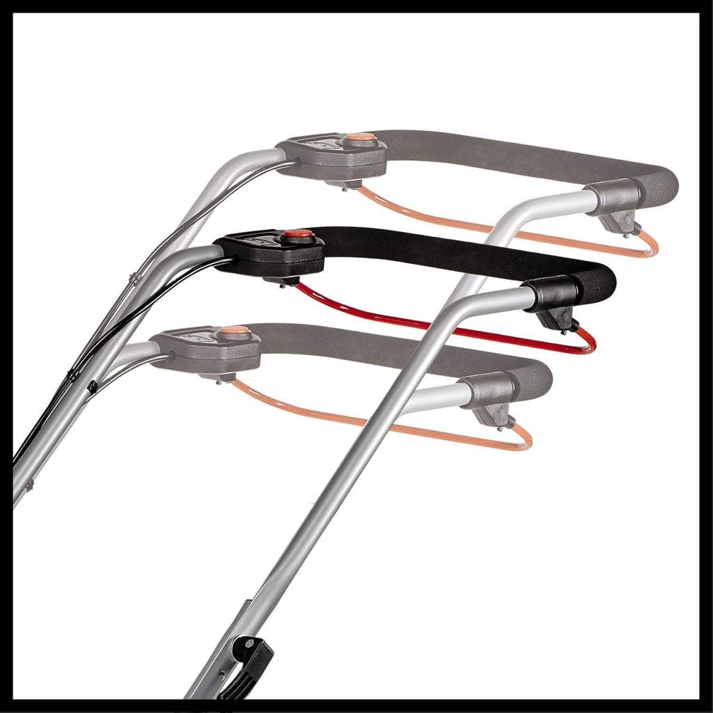 Einhell Akku-Rasenmher GE-CM 18/33 Li-Solo Power X-Change (18 V, 33 cm Schnittbreite, bis 200 m, Brushless, 30L Grasfangkorb, 25-65 mm Schnitthhe, ohne Akku)