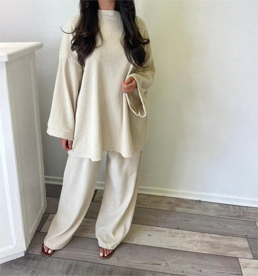 Elegante completo due pezzi autunnale