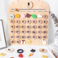 Woods - Entdecken Sie die Welt der Zeit - Magnetischer Lernkalender