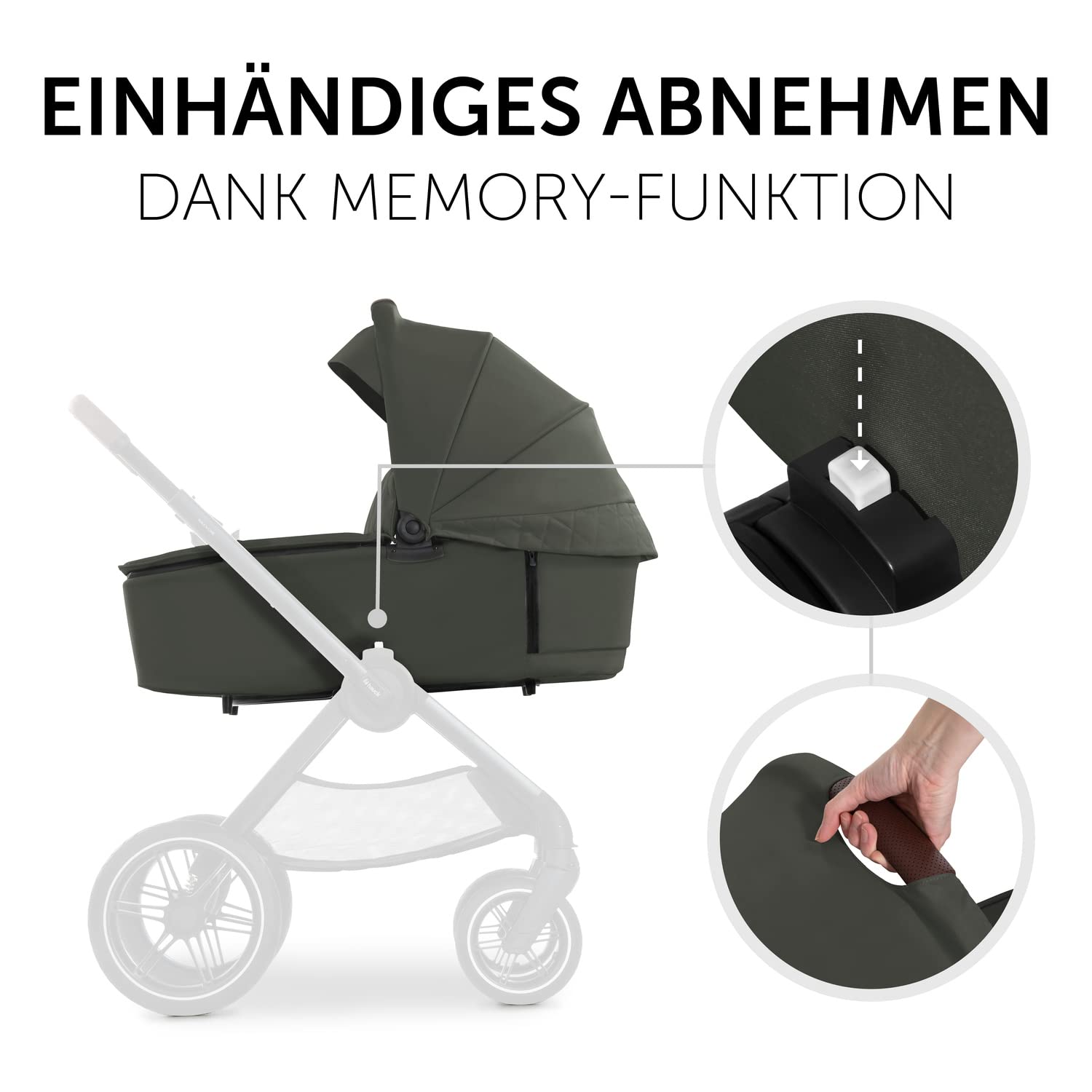 hauck Kinderwagen mit Beindecke Walk N Care ab Geburt bis 22 kg mit Liegefunktion, Becherhalter, Sitz Wendbar & Höhenverstellbar, Gummireifen, Teleskopgriff, UPF 50+, Zusammenklappbar (Dark Navy Blue9