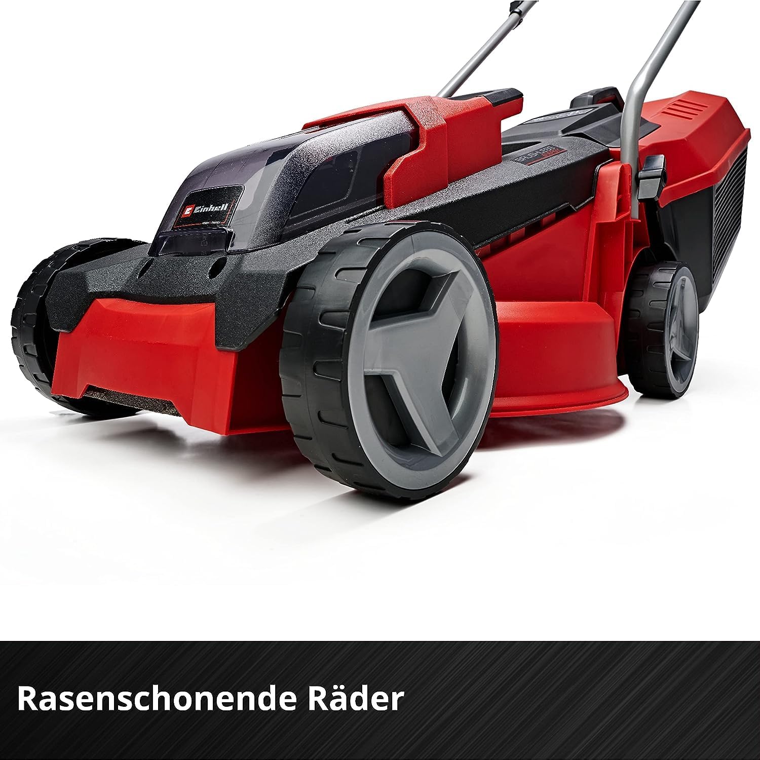 Rasaerba a batteria Einhell City GE-CM 18/30 Li Kit Power X-Change (18 V, larghezza di taglio 30 cm, fino a 150 m², motore brushless, cesto di raccolta 25 l, altezza di taglio 30-70 mm, incl. batteria da 3,0 Ah + caricabatterie)