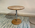 Ronald Schmitt Design Beistelltisch Amigo K437 hhenverstellbar rund