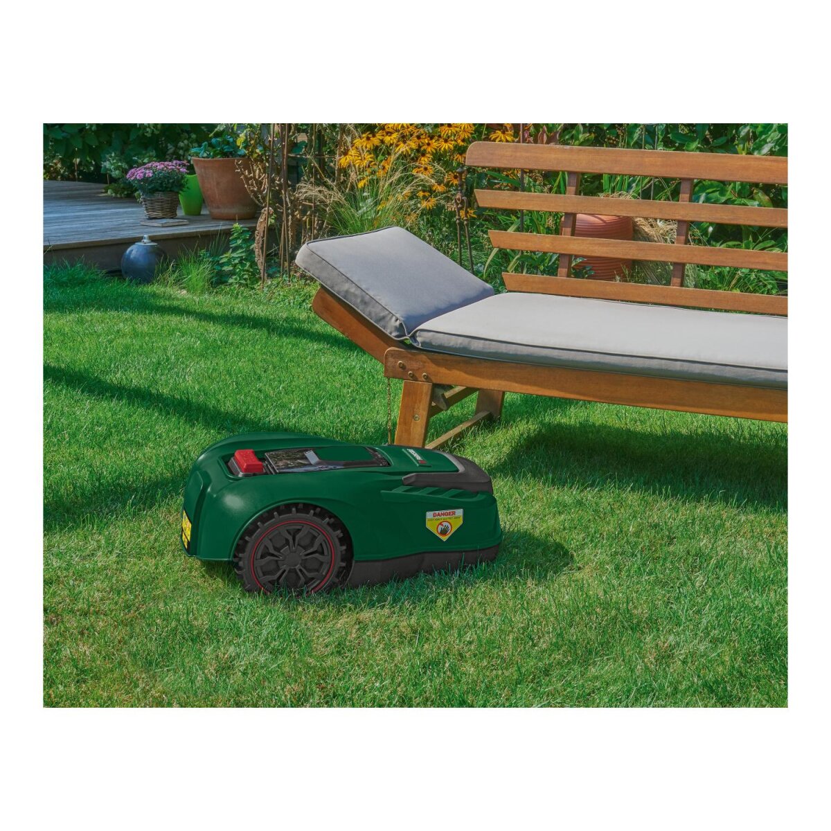 PARKSIDE® »PAMR 500 A1« Robot rasaerba 20V, con batteria e stazione di ricarica - Articolo di seconda scelta, buone condizioni