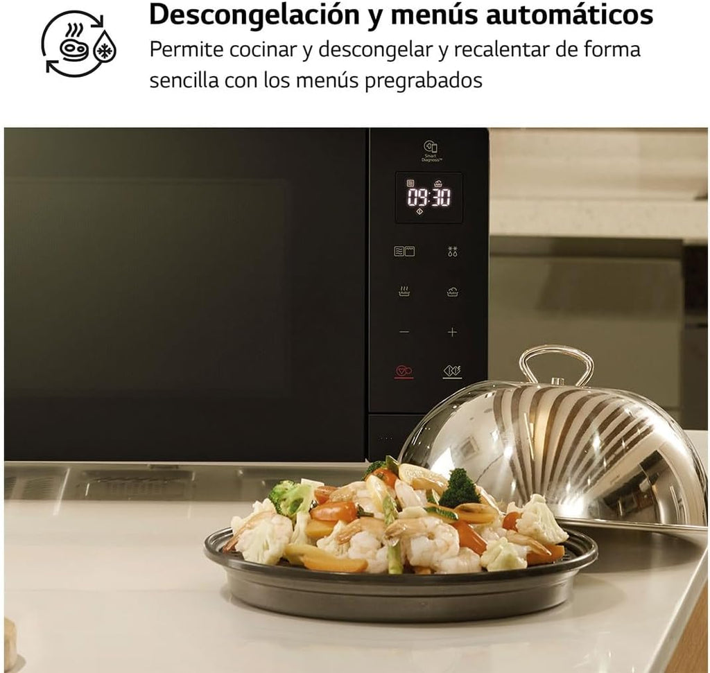 LG mh7265dps – Mikrowelle, Mae: 39,5 x 40,6 x 26,2 cm