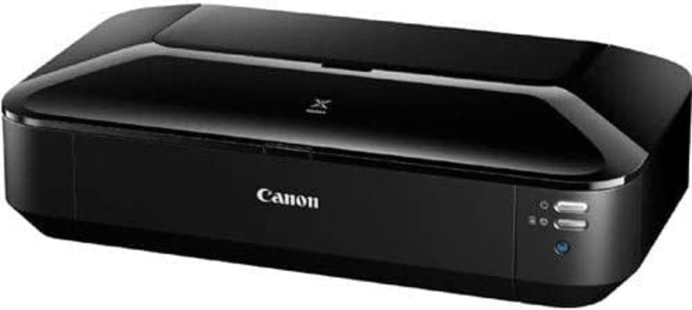 Canon PIXMA iX6850 Stampante Multifunzione a Getto d'Inchiostro a Colori A3+ (Stampante per Ufficio, Stampa Fotografica, Stampa Testo, 9.600 x 2.400 DPI, WiFi, WLAN, USB, 5 Inchiostri Separati, Stampa Diretta, App di Stampa) Nera