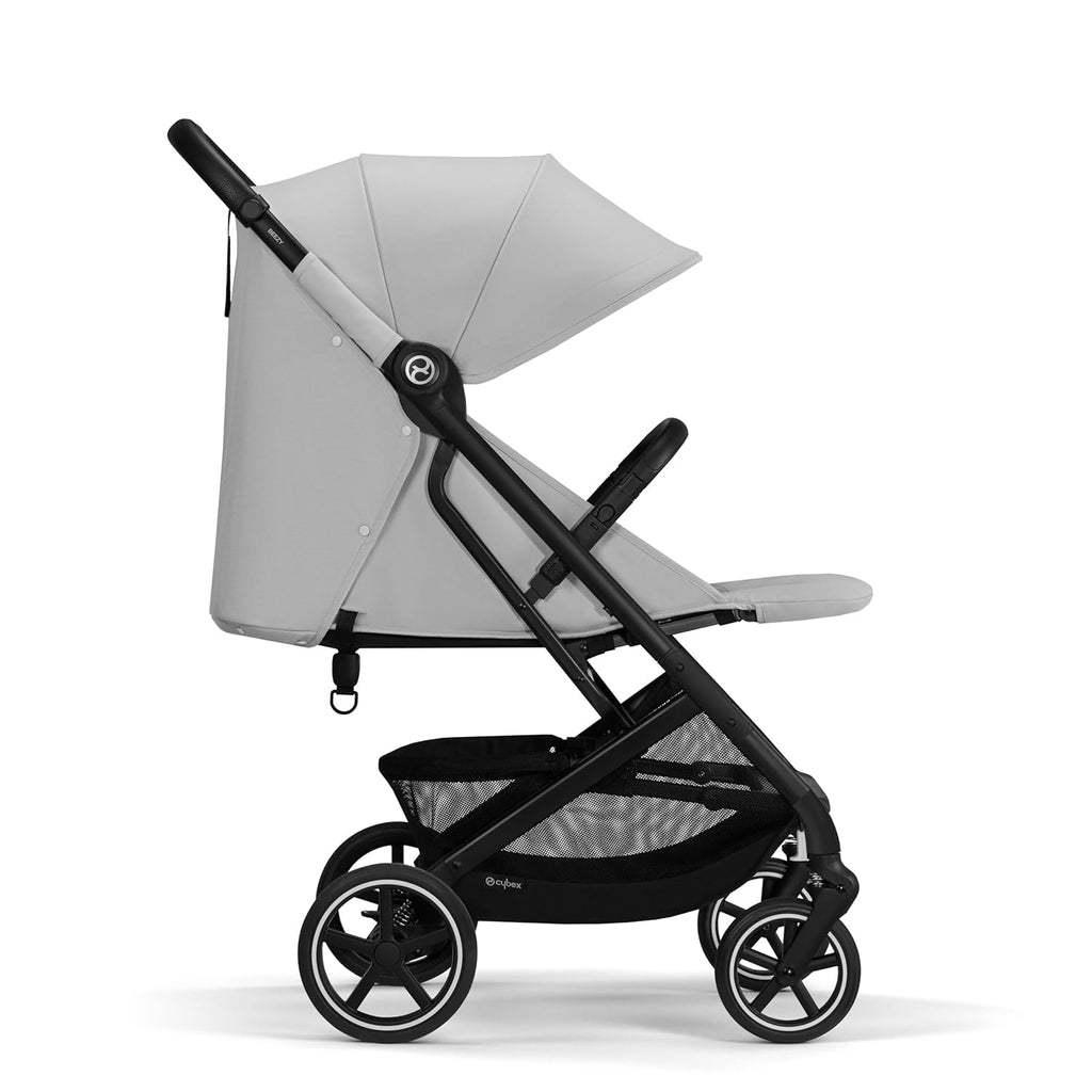 Cybex Gold Passeggino Beezy con imbracatura One-Pull, Dalla nascita fino a circa 4 anni (max. 22 kg), Compatto ed ergonomico, Almond Beige (Beige con telaio nero)