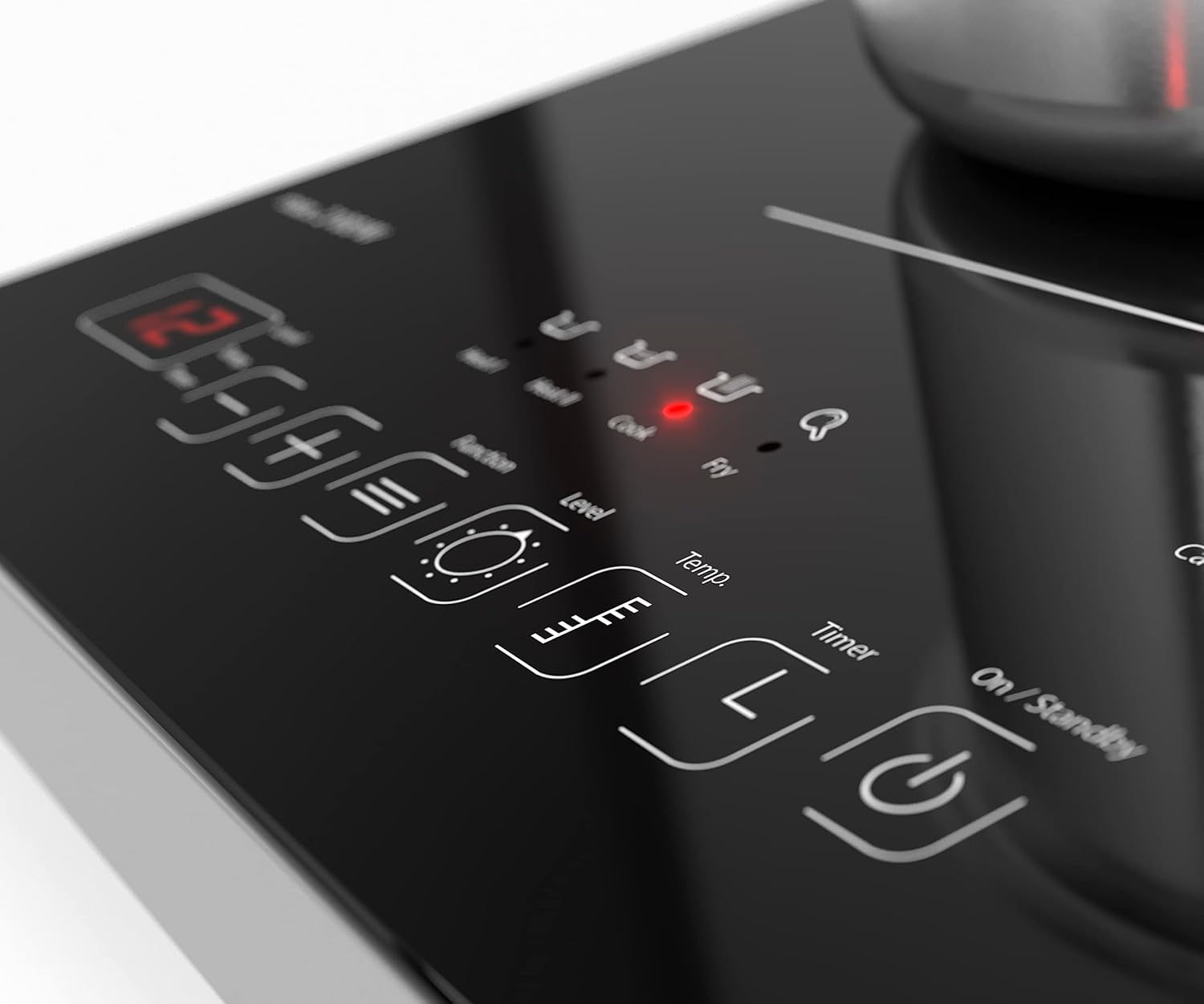 CASO Pro Gourmet 3500 - Mobiles Doppel- Induktionskochfeld, Testsieger Haus & Garten Test, max. 3500 Watt, 60-240°C, 12 Leistungsstufen, für Topfgrößen bis 22cm