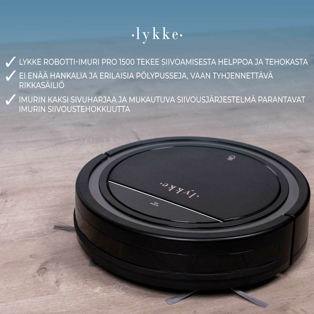 Lykke Robot Aspirapolvere Pro 1500