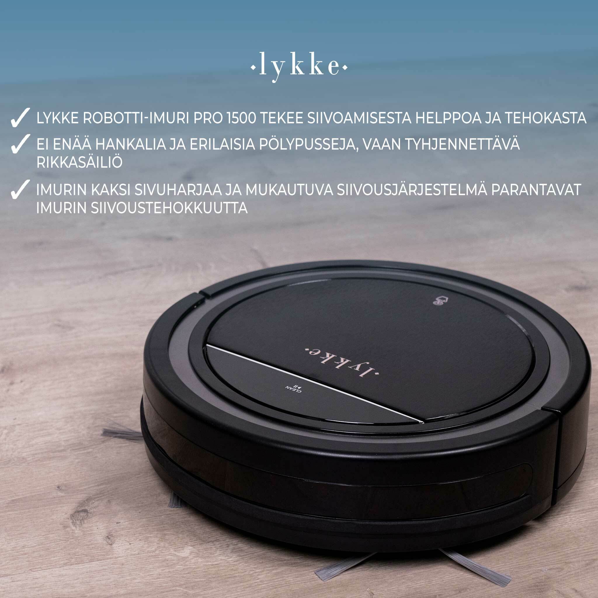 Lykke Robot Aspirapolvere Pro 1500