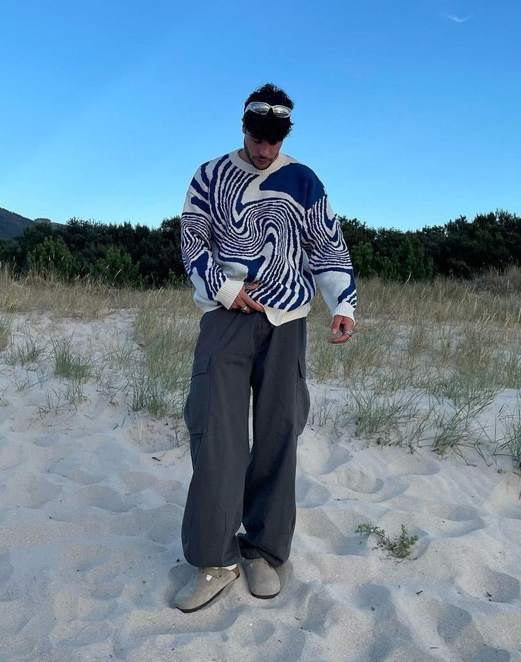 Maglione unisex in stile moderno