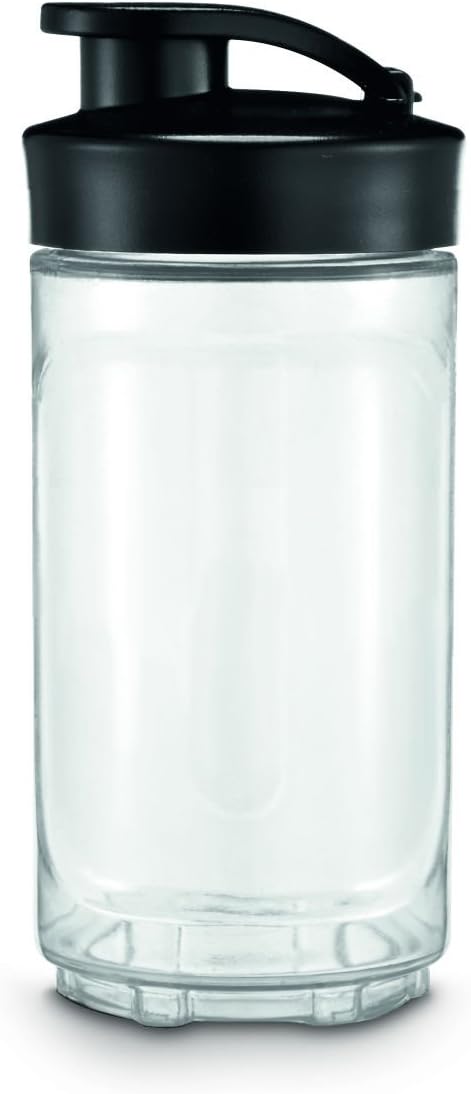 Bosch Frullatore VitaBoost MMBH6P6BDE, lama a 6 punte in acciaio inox, caraffa in Tritan da 2,5l, pestello, 6 programmi automatici, ricettario, senza BPA, facile da pulire, 45.000 giri/min, 1600 W, nero
