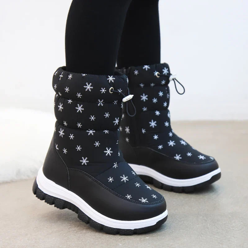 Mini Fashion - Warm und wasserdicht - Schneestiefel für Mdchen