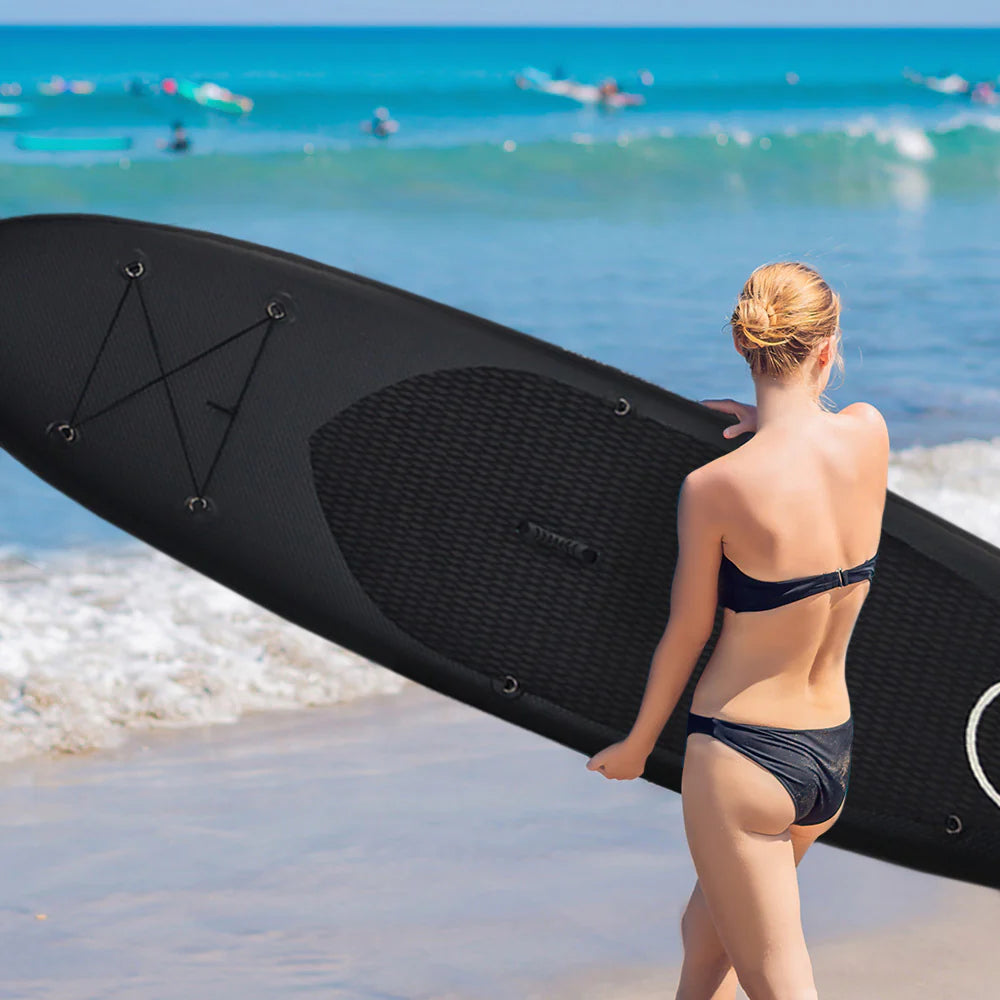 Set Stand-up Paddle Deep Sea (275 cm), nero