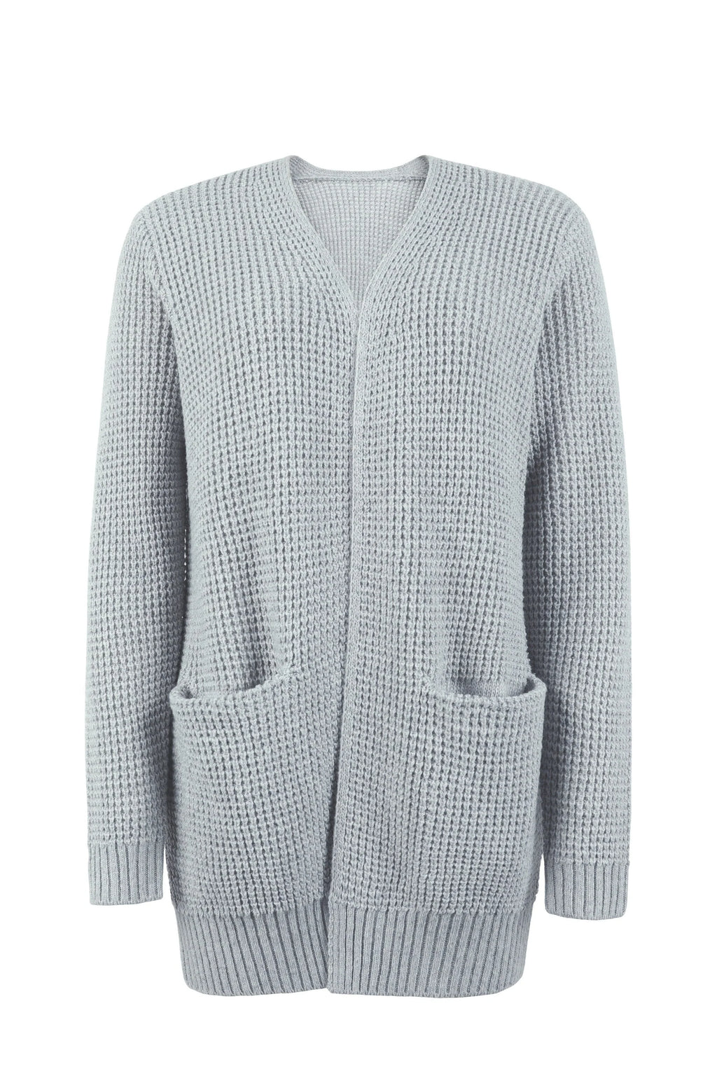 Cardigan lavorato a maglia a maniche lunghe da donna