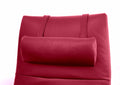 Nackenkissen rot für Jori Relaxsessel ellipsenfrmig, Gewicht Edelstahl, Celia cherry, Nackenrolle