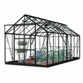Lykke Gewchshaus Hybrid 13m2, schwarz