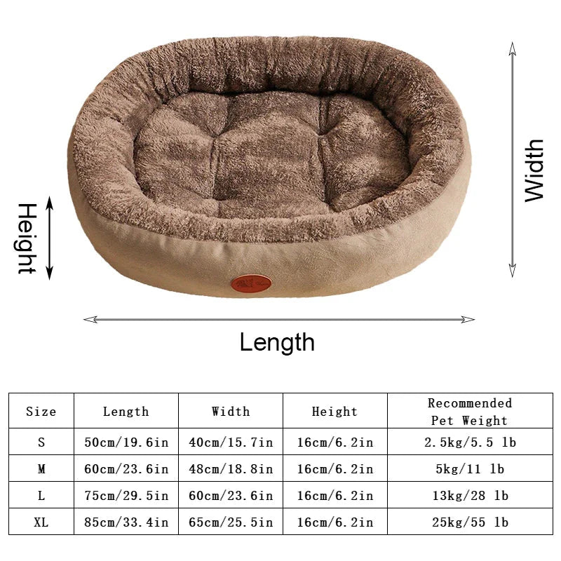 Gemütlicher Hundeparadies - Luxurises Hundebett