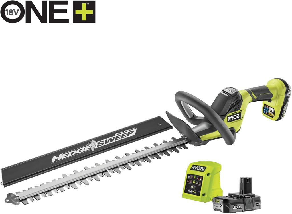 Ryobi RY18HT50A Ak­ku-He­cken­sche­re ONE+ 18 V | MES­Ser­län­ge 50 cm | ohne Akku & Ladegerät