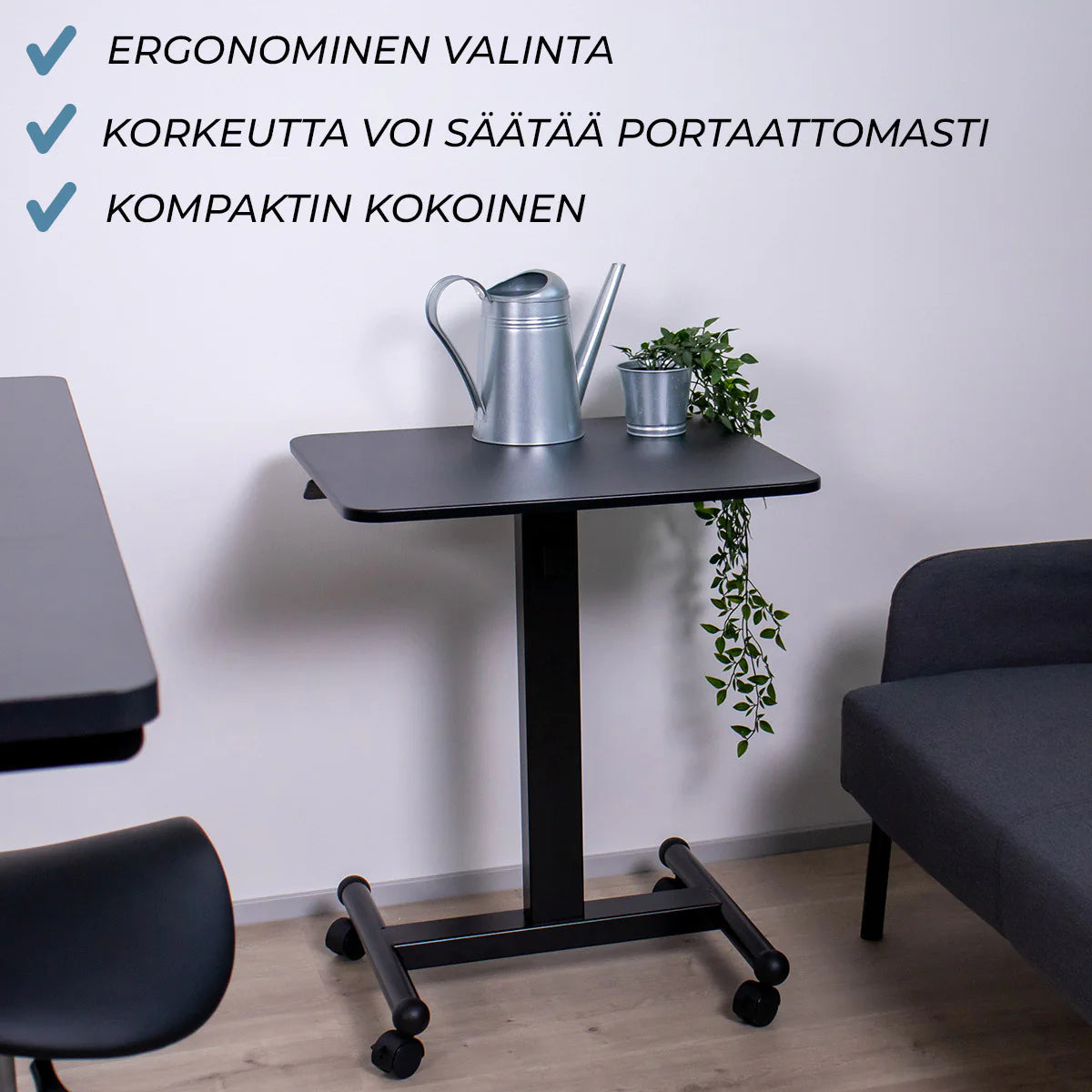 Scrivania Lykke Mobile L100, 60 x 52 cm