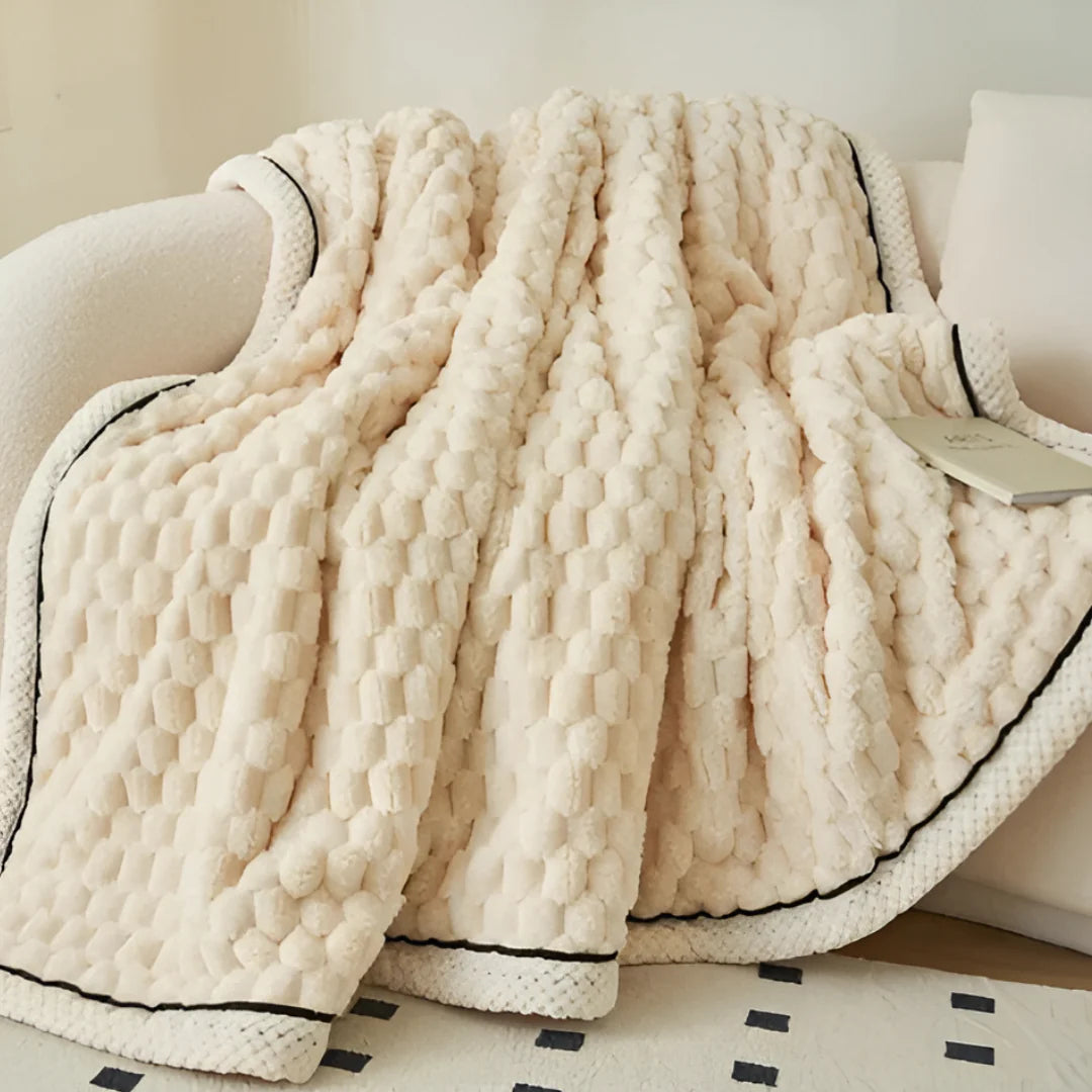 Premium FleeceDream Decke – Gemütliche Fleecedecke für Sofa, Bett und unterwegs
