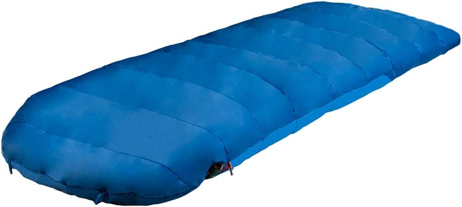Alexika Tundra Plus Schlafsack,warm, bequem, rechteckig 3 Saison Deckenschlafsack für Erwachsene und Familien Outdoor Camping im niedrigen Temperaturen bis zu -2 C mit Kompressionsack,